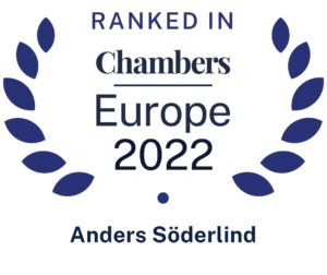 Setterwalls Chambers Europe 2022 Anders Södelind