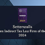 Setterwalls’ Tax Department receives award by the International Tax Review