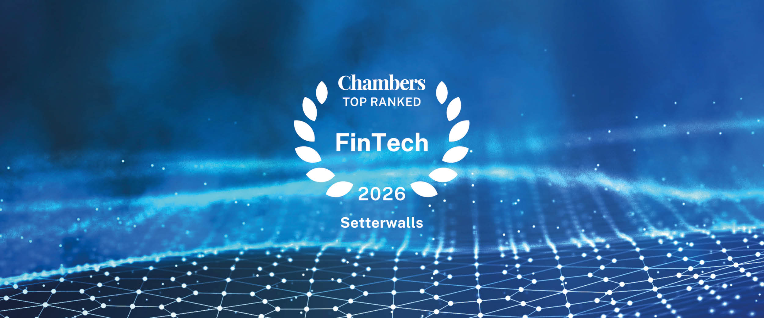 Setterwalls får åter topputmärkelse i Chambers Fintech 2026