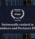 Setterwalls topprankade i Chambers and Partners Global 2025